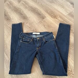 Abercrombie & Fitch Dark Blue Skinny Jeans